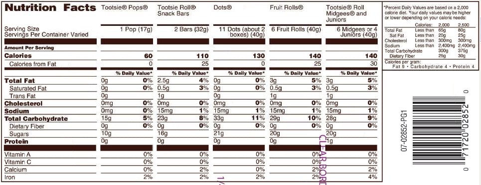 Tootsie Roll Child's Play Candy Variety Pack, 5 lbs