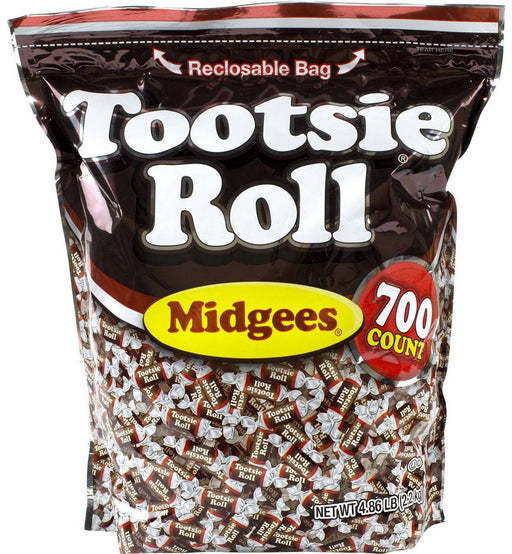 Tootsie Roll Midgees Candy, 700 ct