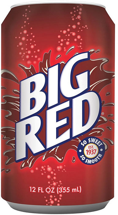 Big Red Soda Cans, Value Pack, 12 x 12 oz