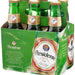 Presidente Light Pilsener Beer Bottles, 6 x 7 oz