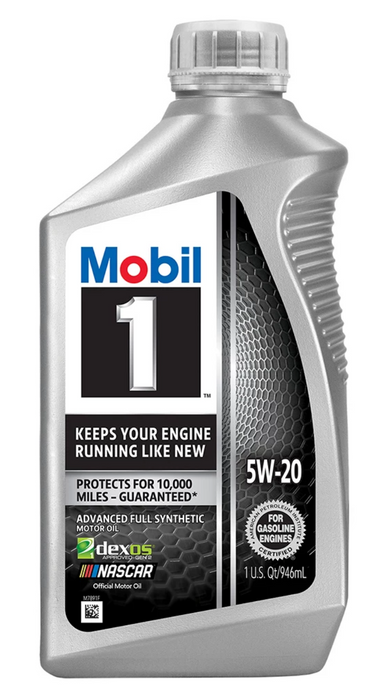 Mobil 1 5W-20 Advanced Full Synthetic Motor Oil , 1 qt