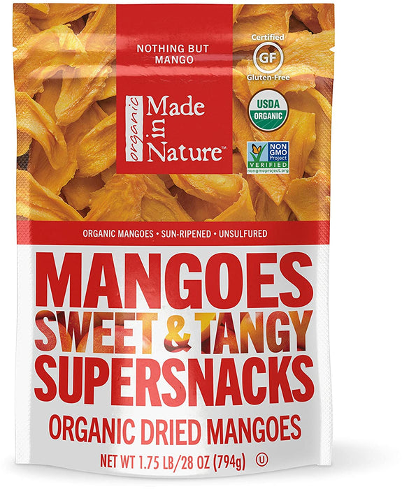 Made In Nature Organic Dried Mangoes , 28 oz