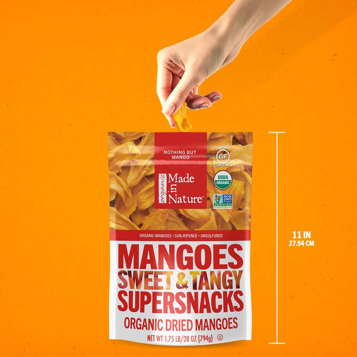 Made In Nature Organic Dried Mangoes , 28 oz