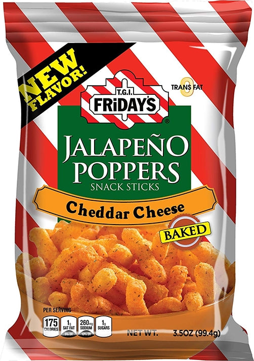 TGI Friday's Jalapeno Poppers, Cheddar, 99,4 gr