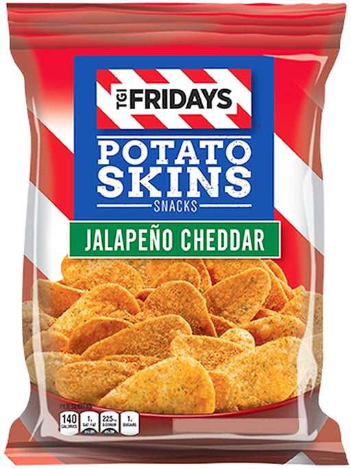 TGI Friday's Potato Skins Snacks, Jalapeno Cheddar, 113 gr