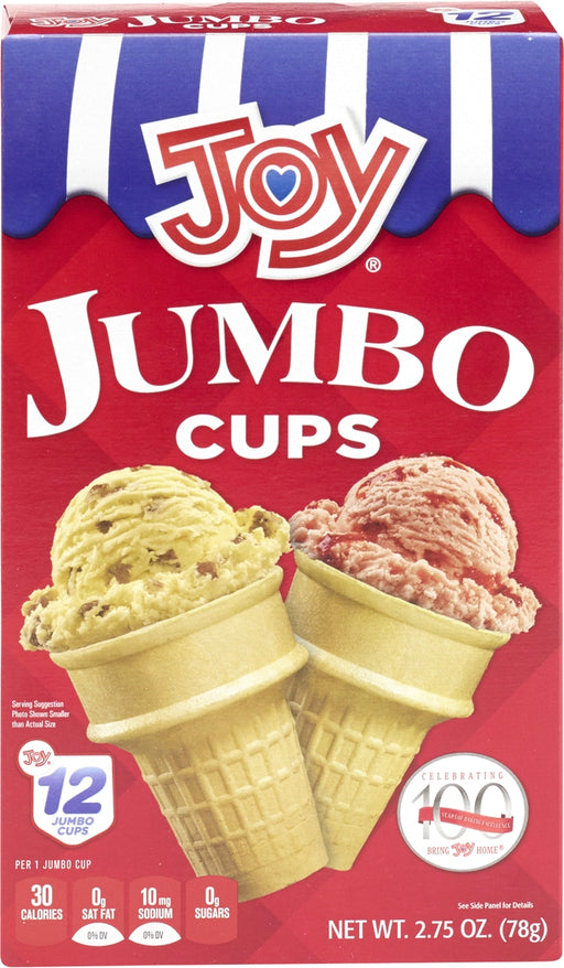 Joy Jumbo Cups, 12 ct