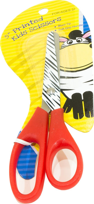 Regent Products 5 inch Printed Kids Scissors, 