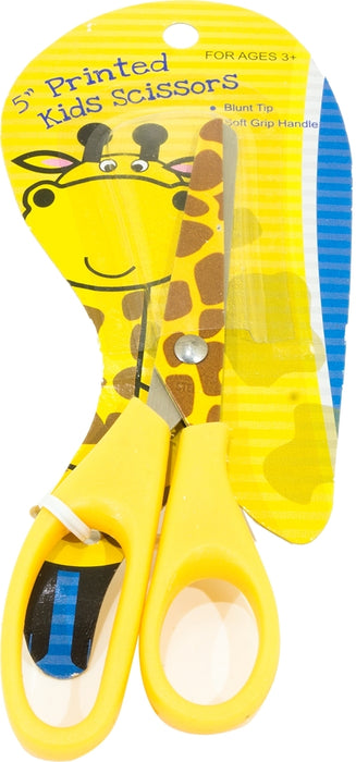 Regent Products 5 inch Printed Kids Scissors, 