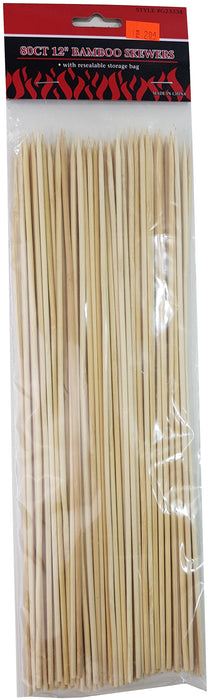 Bamboo Skewers, 12 inch, 80 ct