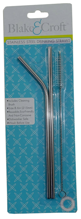 Stainless Steel Reusable Drinking Straws