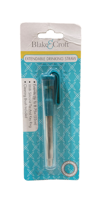 Blake & Croft Extendable Drinking Straw, 1 ct