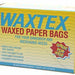 Waxtex Waxed Paper Bags, 60 ct