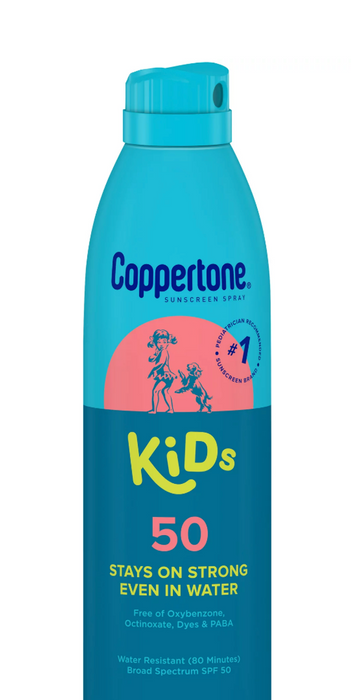 Coppertone Kids SPF 50 Sunscreen Spray , 6.9 oz