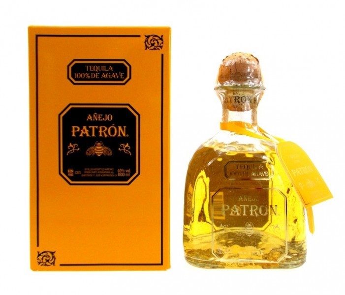 Patron Tequila Anejo, 40% Vol., 1 L