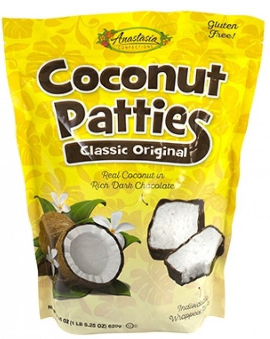 Anastasia Coconut Patties, Original, 21.25 oz