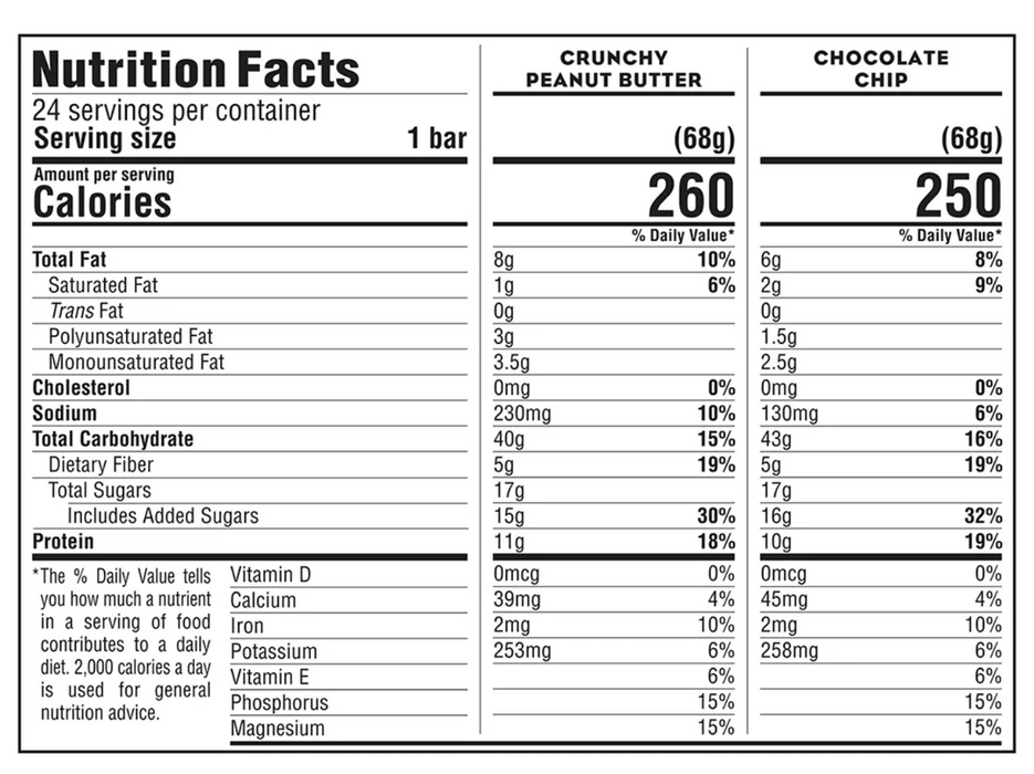 Clif Bar Energy Bar, Variety Pack , 24 ct