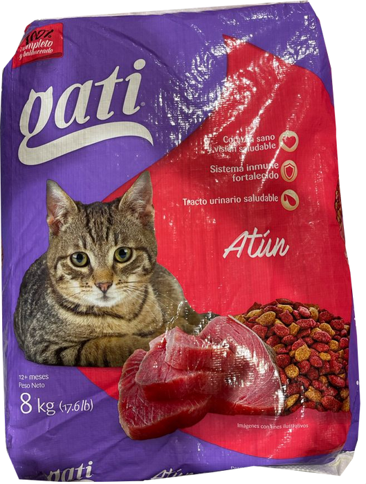 Gati Tuna Flavored Dry Cat Food , 17.6 lbs