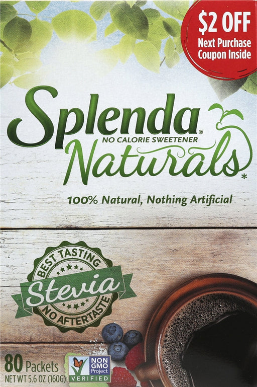 Splenda Naturals No Calorie Sweetener, 80 ct