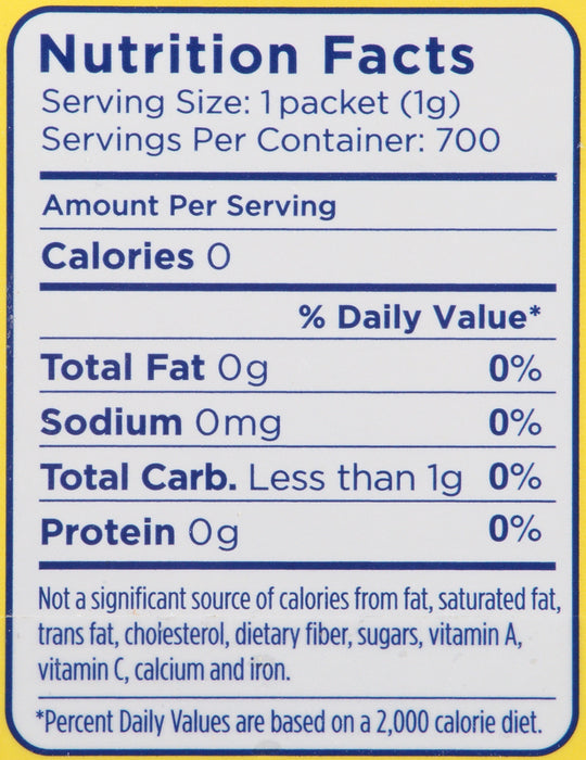 Splenda Sweetener Packets, 700 ct