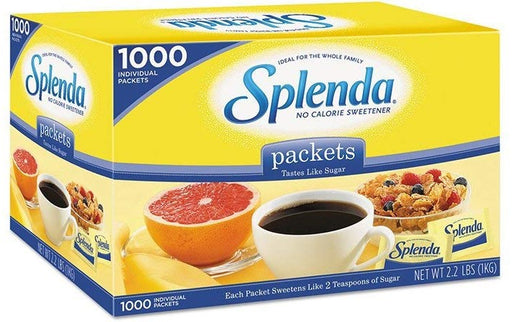 Splenda No Calorie Sweetener Packets, 1000 ct