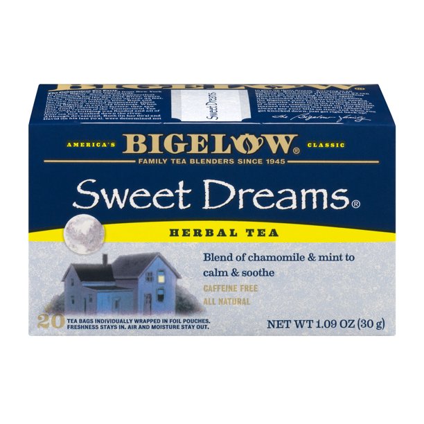 Bigelow Sweet Dreams Herbal Tea , 20 ct