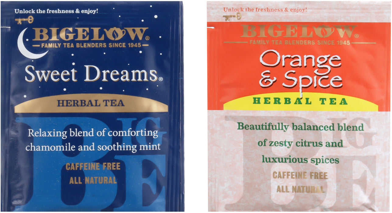 Bigelow Assorted Teas Herbal Tea Bags, 20 ct