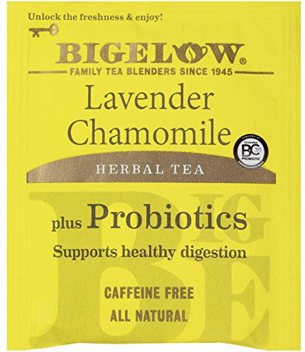 Bigelow Lavender Chamomile Herbal Tea, 18 ct