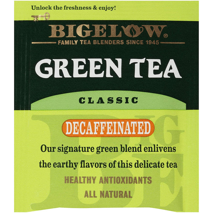 Bigelow Decaffeinated Green Tea Bags, 20 ct