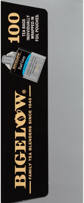 Bigelow Earl Grey Black Tea Bags, Individually Wrapped, 100 ct