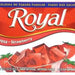 Royal Strawberry Gelatin, Family Size, 2.8 oz (80 gr)