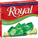 Royal Lime Gelatin, Family Size, 2.8 oz (80 gr)