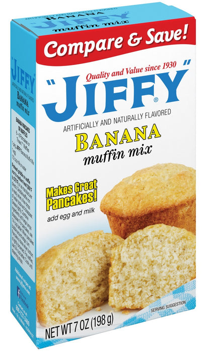 Jiffy Banana Muffin Mix, 198 gr