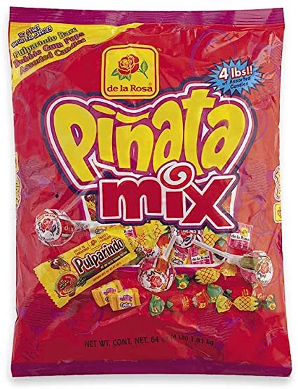 De La Rosa Pinata Mix Assorted Candy, 1,81 kg