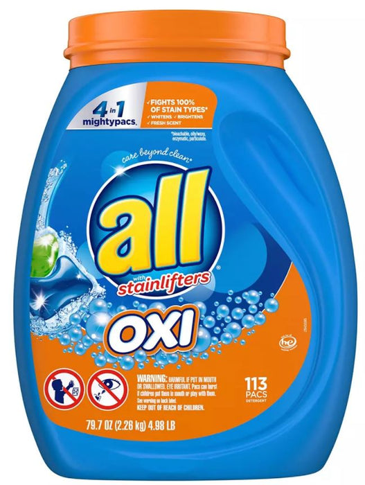 All Stainlifters Oxi Laundry Pacs , 113 ct