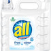 All with Stainlifter Laundry Detergent, Free & Clear of Dyes, 225 oz