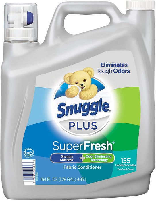 Snuggle Plus Super Fresh Fabric Conditioner, 164 oz