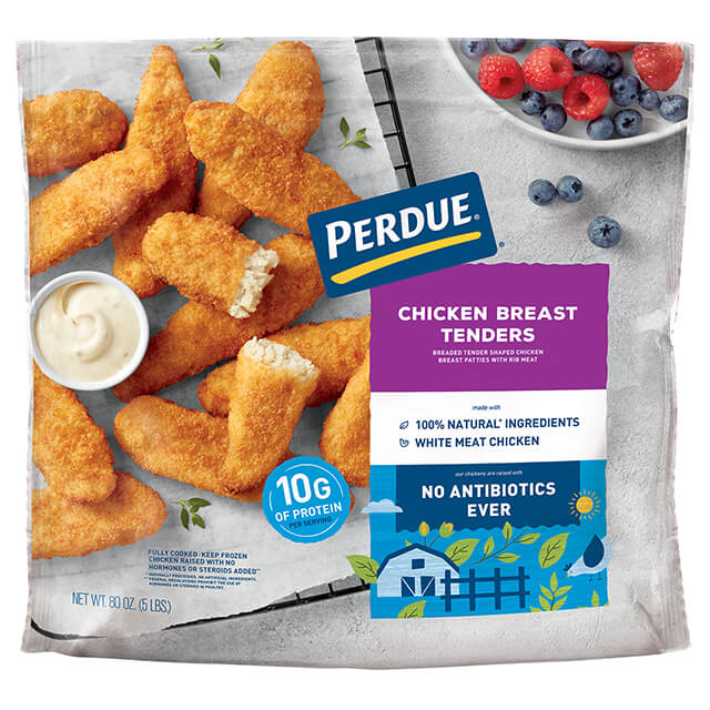 Perdue Frozen Chicken Breast Tenders, 5 lbs