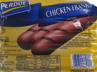 Perdue Chicken Franks, 12 oz
