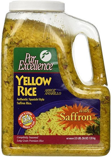 Par Excellence Yellow Rice with Saffron, 3.5 lbs — Goisco.com