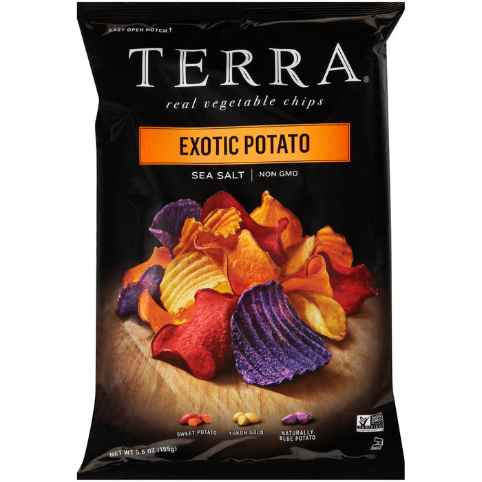 Terra Exotic Potato Chips With Sea Salt, 5.5 oz