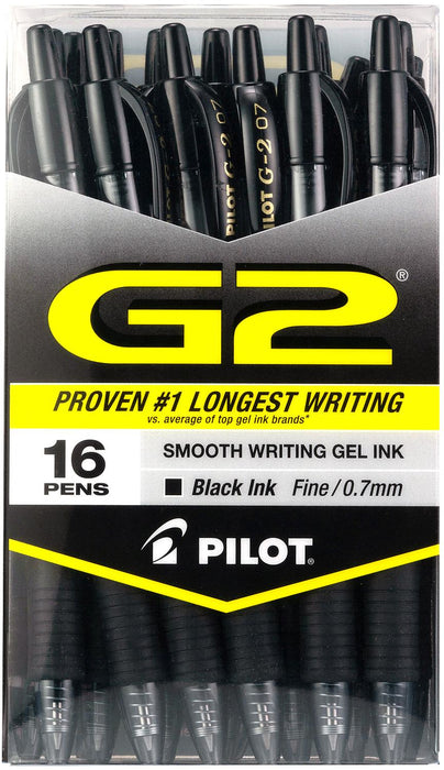 Piltot G2 Smooth Writing Gel Ink , 16 ct