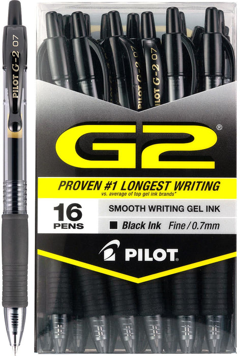 Piltot G2 Smooth Writing Gel Ink , 16 ct