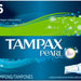 Tampax Super Absorbency Pearl Unscented Plastic Tampons, 96 ct