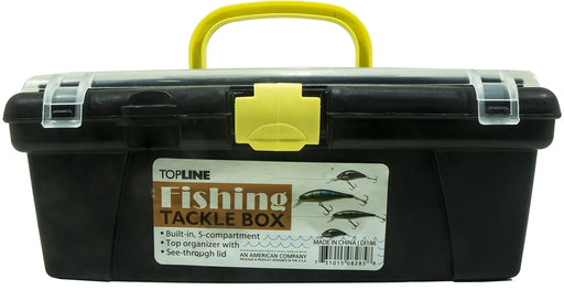 Topline Fishing Tackle Box, 30.5 x 15.2 x 11.4 cm