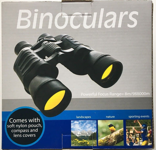 Kole Binoculars with Compass and Pouch, 1 ct