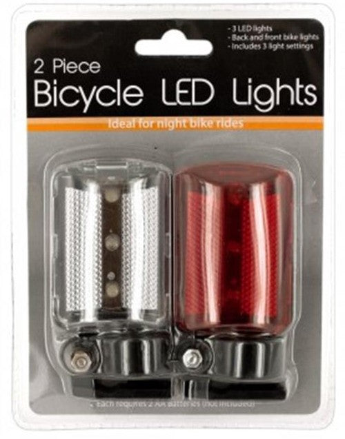 Bicycle LED Lights Set, 2 pcs