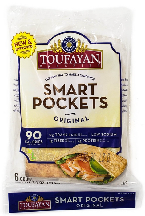 Toufayan Smart Pockets , 7.4 oz