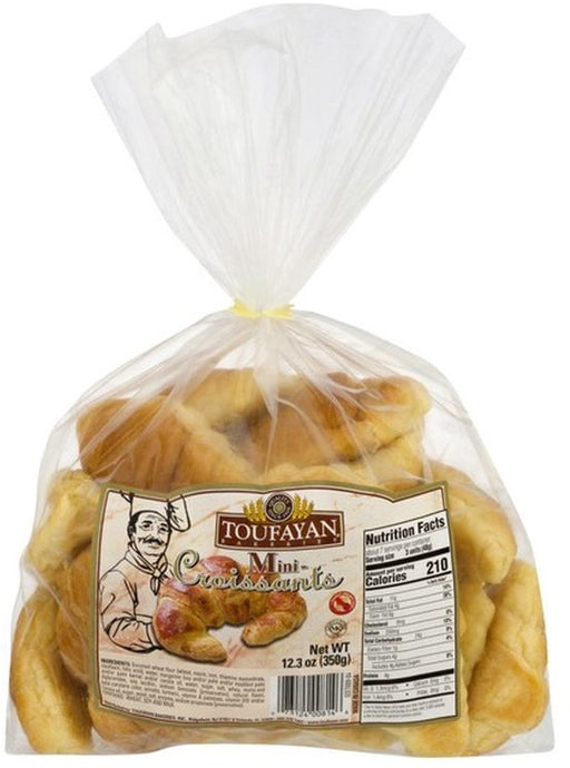 Toufayan Mini Croissants, 12.3 oz, 24 ct