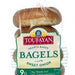 Toufayan Heart Baked Bagels, Sweet Onion, 20 oz