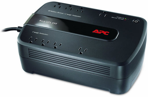 APC Back-Ups with 8 Outlets, 550VA, 1 ct